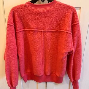 Time and Tru Pink Fleece Sweatshirt